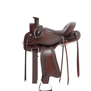 Pro Classic Western Trail Saddle - кожа ручной работы