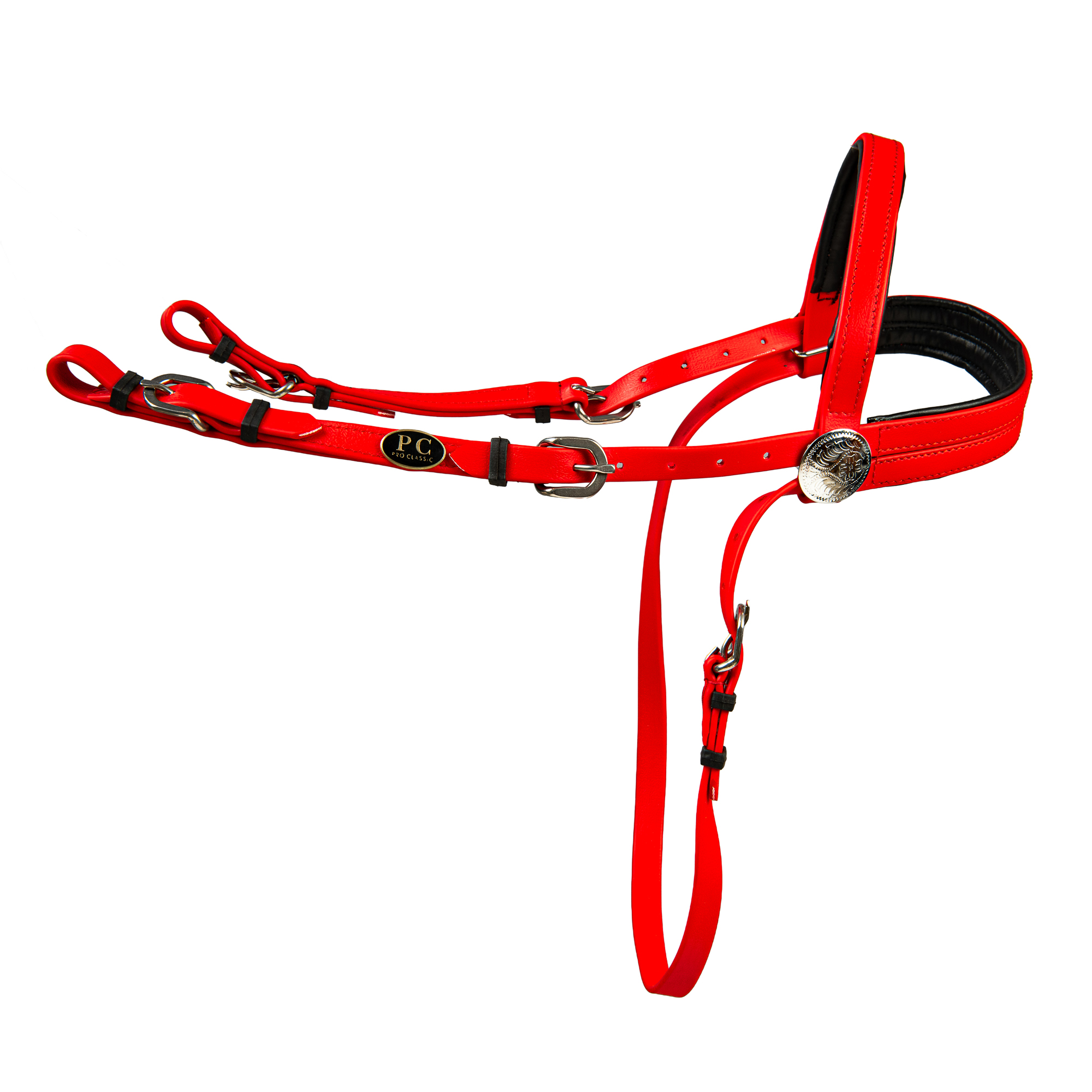 Testiera Western Silver Tube Show Tough-1: Eleganza E Robustezza Per I Tuoi Show A Cavallo